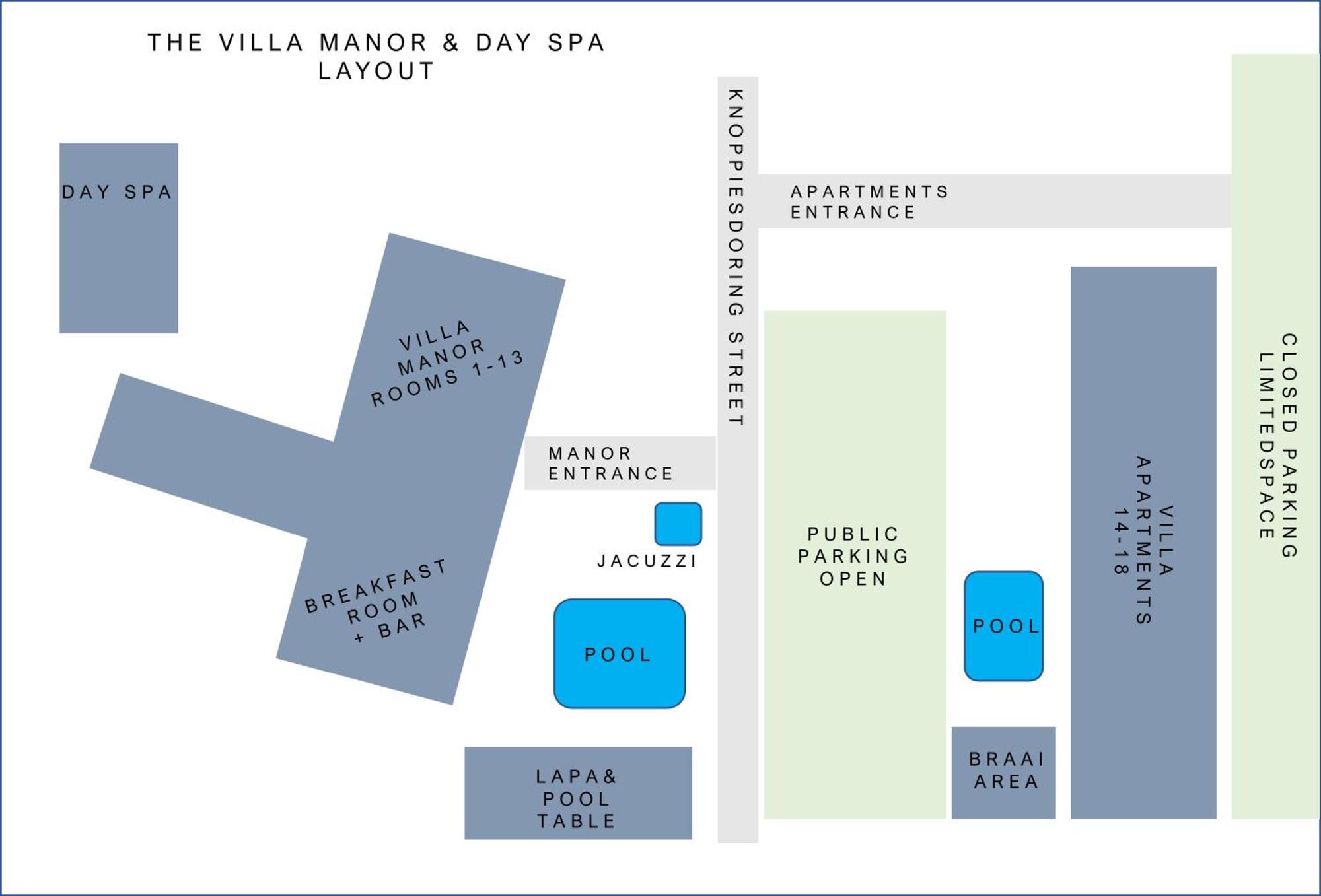 The Villa Manor & Spa Бела-Бела Экстерьер фото